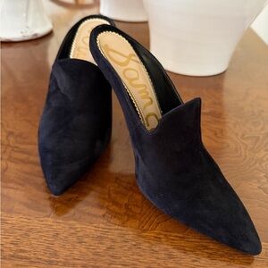 Sam Edelman Elegant “Marlee” black suede Elegant Women's Shoes.